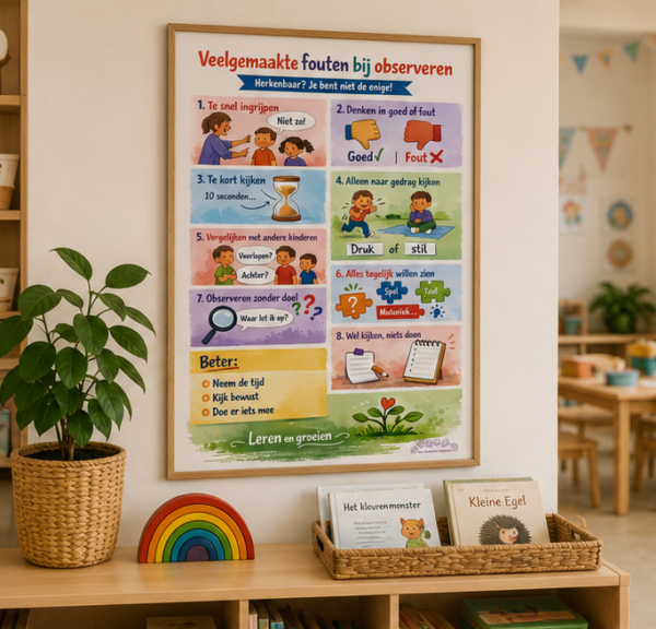 2026-05 mockups veel gemaakte fouten poster 01 Veel gemaakte fouten bij observeren