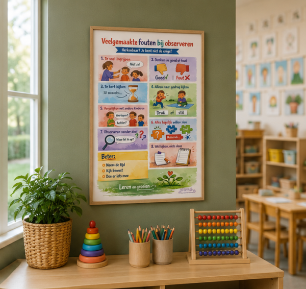 2026-05 mockups veel gemaakte fouten poster 02 Veel gemaakte fouten bij observeren