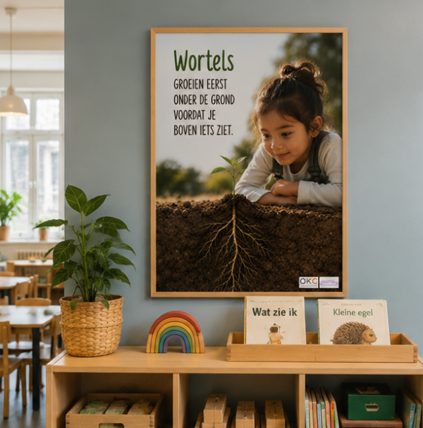 2026-05 mockups wortels poster 01 Wortels groeien eerst onder de grond