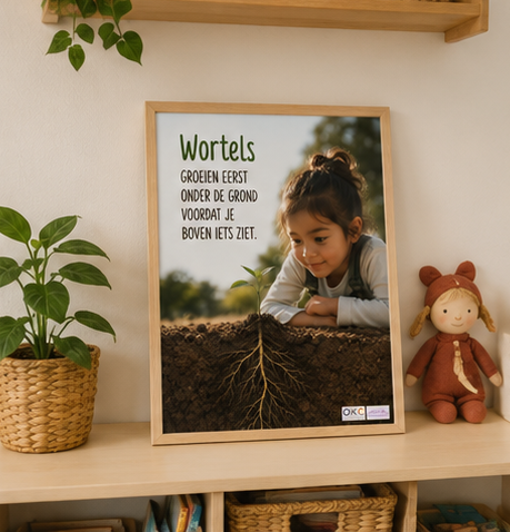 2026-05 mockups wortels poster 04 Wortels groeien eerst onder de grond