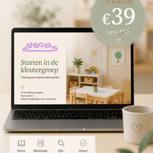 Starten in de kleutergroep