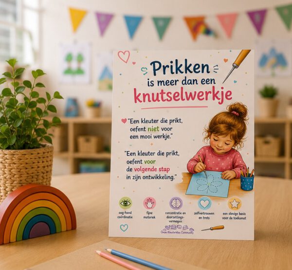 Prikken is meer dan een knutselwerkje