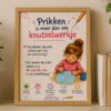 Prikken is meer dan een knutselwerkje