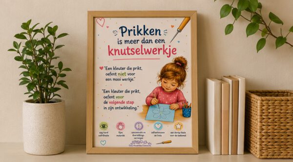 Prikken is meer dan een knutselwerkje