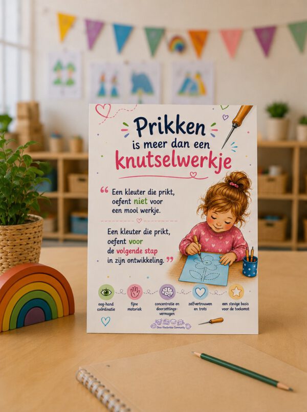 Prikken is meer dan een knutselwerkje